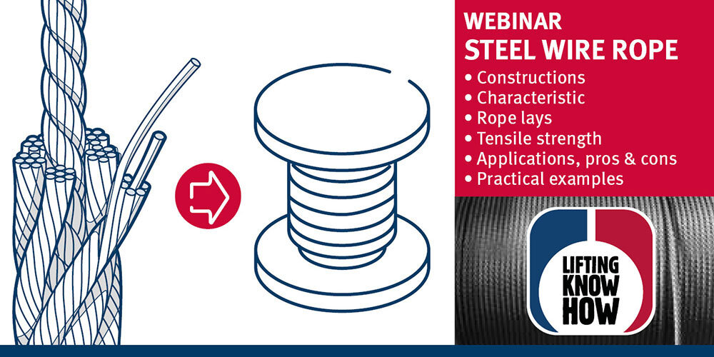 Webinar steel wire rope | © CERTEX Danmark A/S Webinar steel wire rope | © CERTEX Danmark A/S