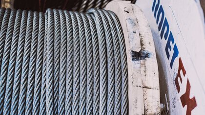 Steel wire rope coil ROPETEX