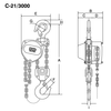 Handkettenzug REMA C-21