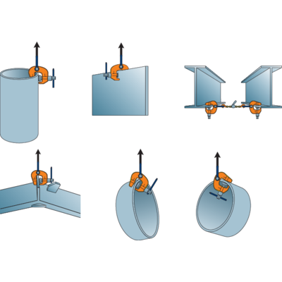 CSH screw clamps