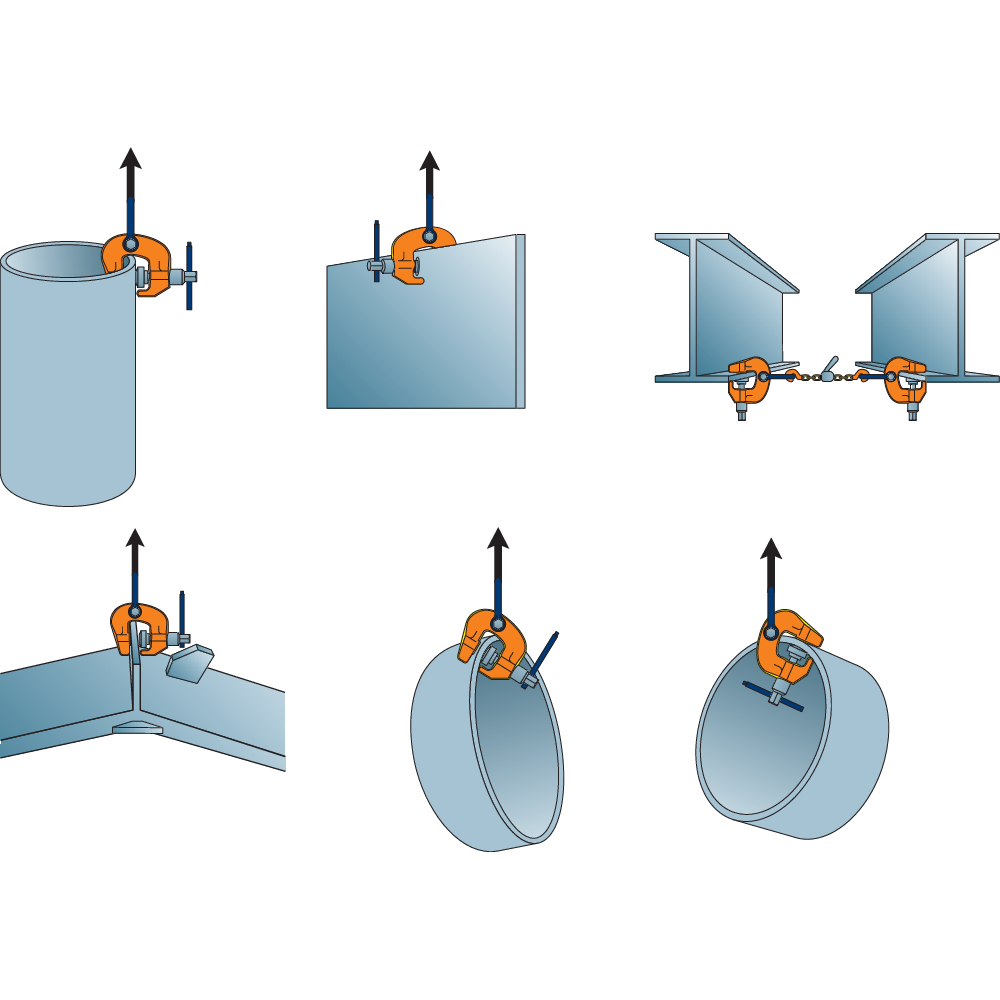 CSH screw clamps