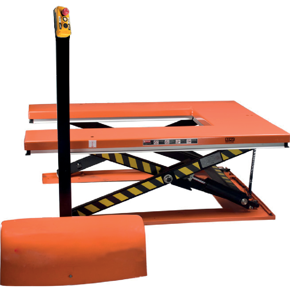 HSU U-Form Hubtisch stationär